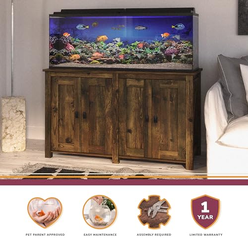Ollie & Hutch Farmington 55 Gallon Aquarium Stand, Rustic Weekly Ads