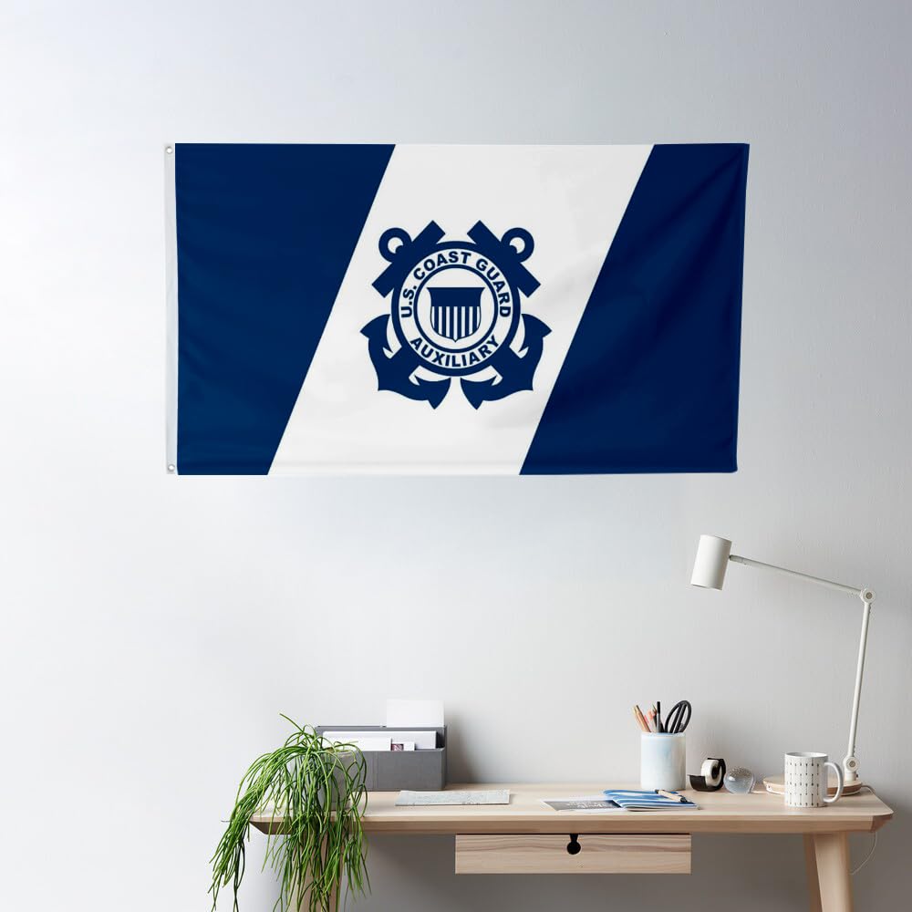 AR-Coast Guard Flag 3x5 Outdoor Double Sided