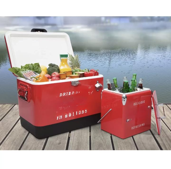 Bac à glace en acier inoxydable NAEM Cooca-Coola boîte congélation