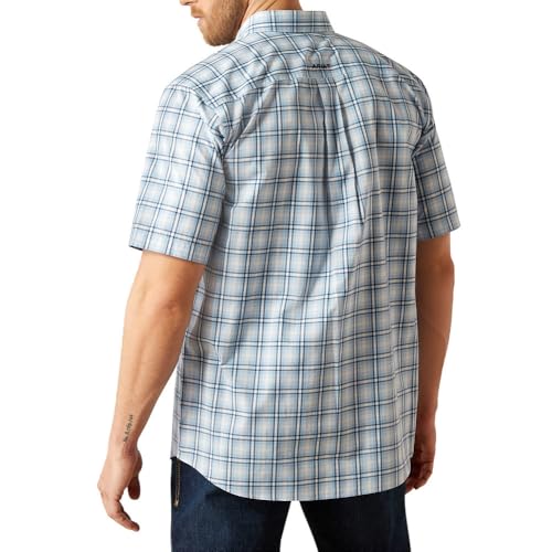 Ariat Men's Light Blue Pro Series Cal Classic Shirt2