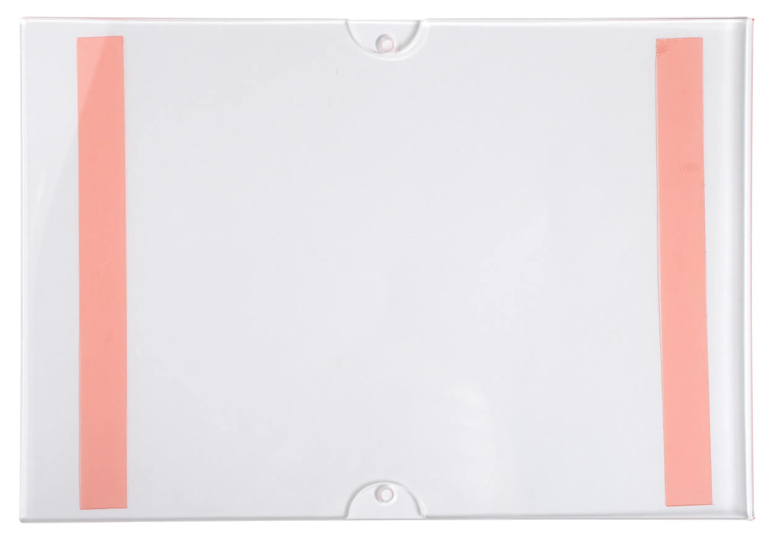 Exacompta - Réf. 84858HD - Carton de 10 - Porte-visuel mural vertical A4 pour afficher les photos ou documents - en PMMA (acrylique) très haute transparence - Cristal