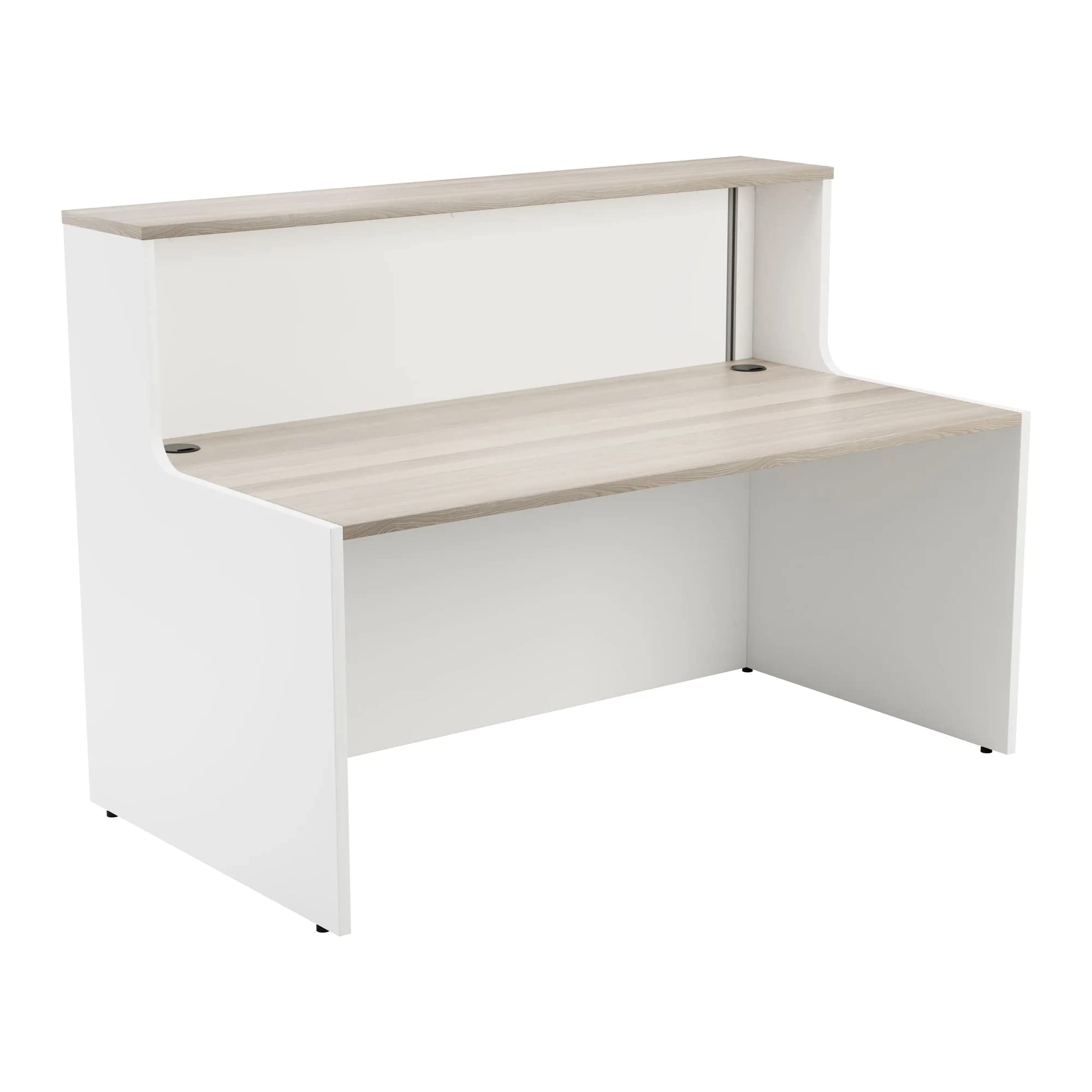 Lento Grey Reception Unit 1600 - Oak - Rca1600gowh