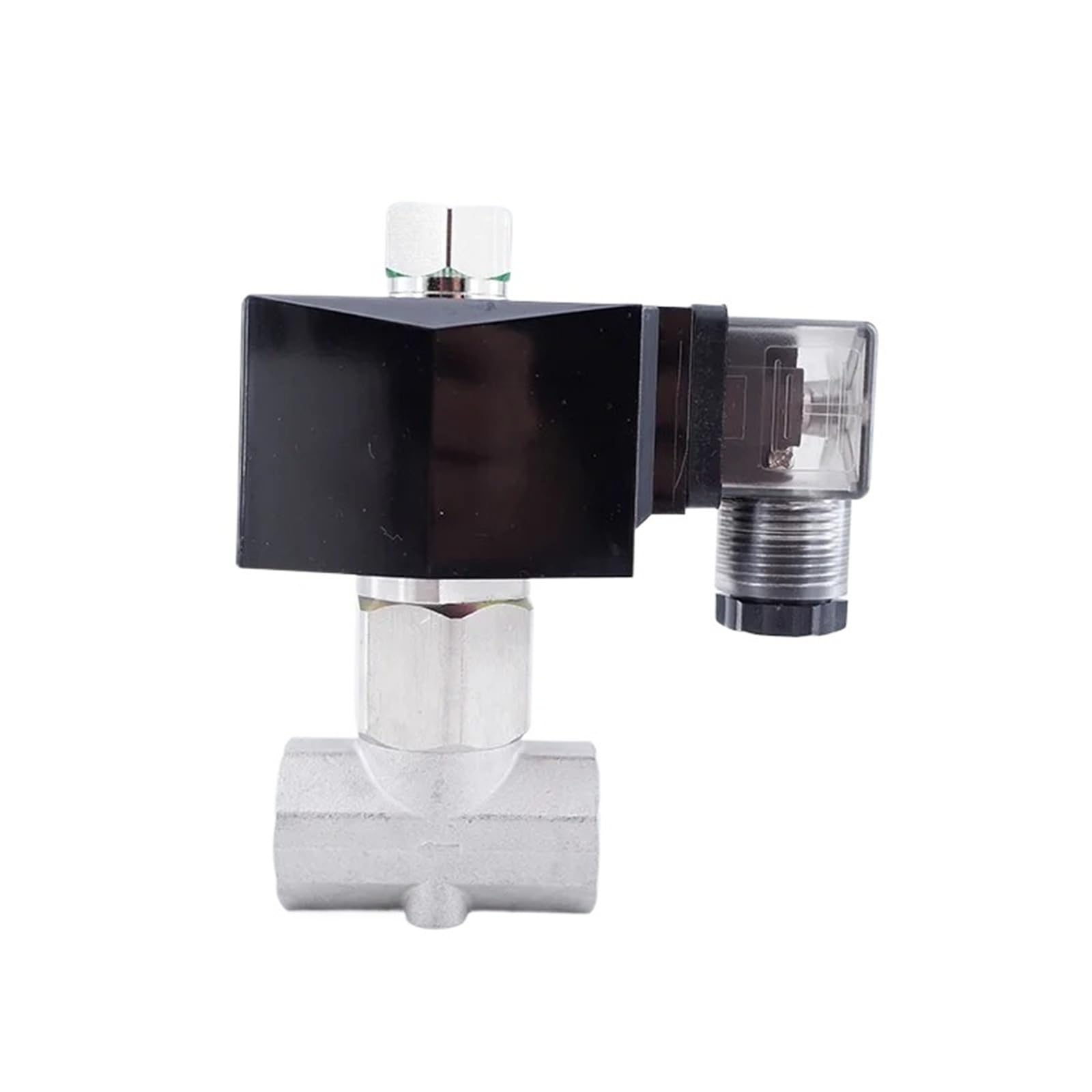 Electroválvula para agua a alta presión de 150 Bar y 1/2" BSP (24V N.O.)