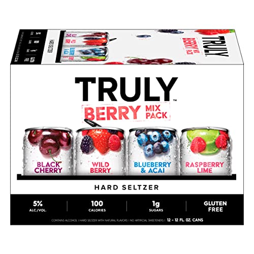 Truly Spiked And Sparkling Seltzer Berry Variety Can 12Pk, 12 Fz
