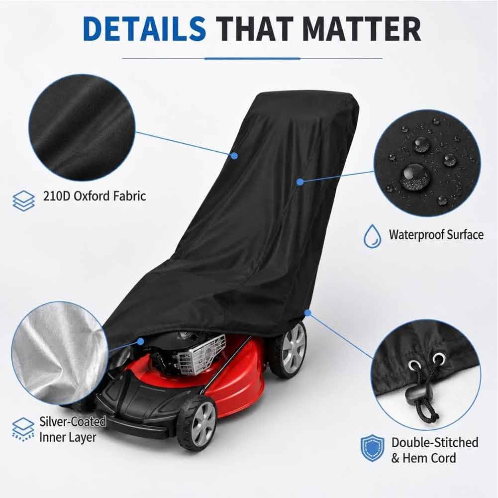 Funda Cortacésped Manual para Garland Roller 46 2021-2026, Oxford