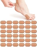 BLATOWN 36Pcs Bunion Pain Relief Pads to Wear with Shoes, Self-Adhesive Bunion Protector Pad Corn Cushions for Women Men to Reduce Friction and Pressure