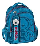 trolley nursery de baby nurse  Graffiti Monskey Mochila Escolar, 30 cm, Azul (Blue)