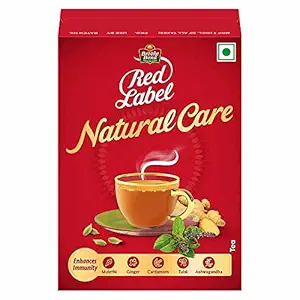 Red Label Natural Care Tea, with 5 Ayurvedic Ingredients, 250 g