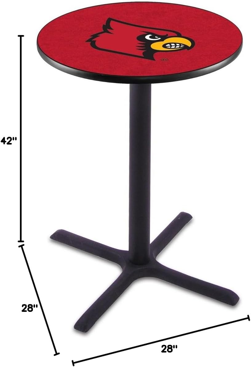 HBS L211-42" Black Wrinkle Louisville Pub Table by Holland Bar Stool Co.