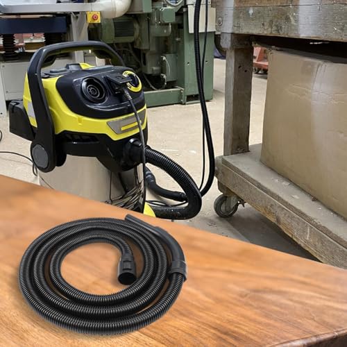 Miniatura 4 de Besshepplo Manguera De Repuesto Para Aspiradora, Manguera Extralarga Para Uso En Seco Y Húmedo Para Karcher Nt20 30 Wd1 Wd2 Wd3 Wd4 Wd5 Wd6 Wd 6 P. Plástico Pp, Abs Y Pc De Primera Calidad 3,5 M .