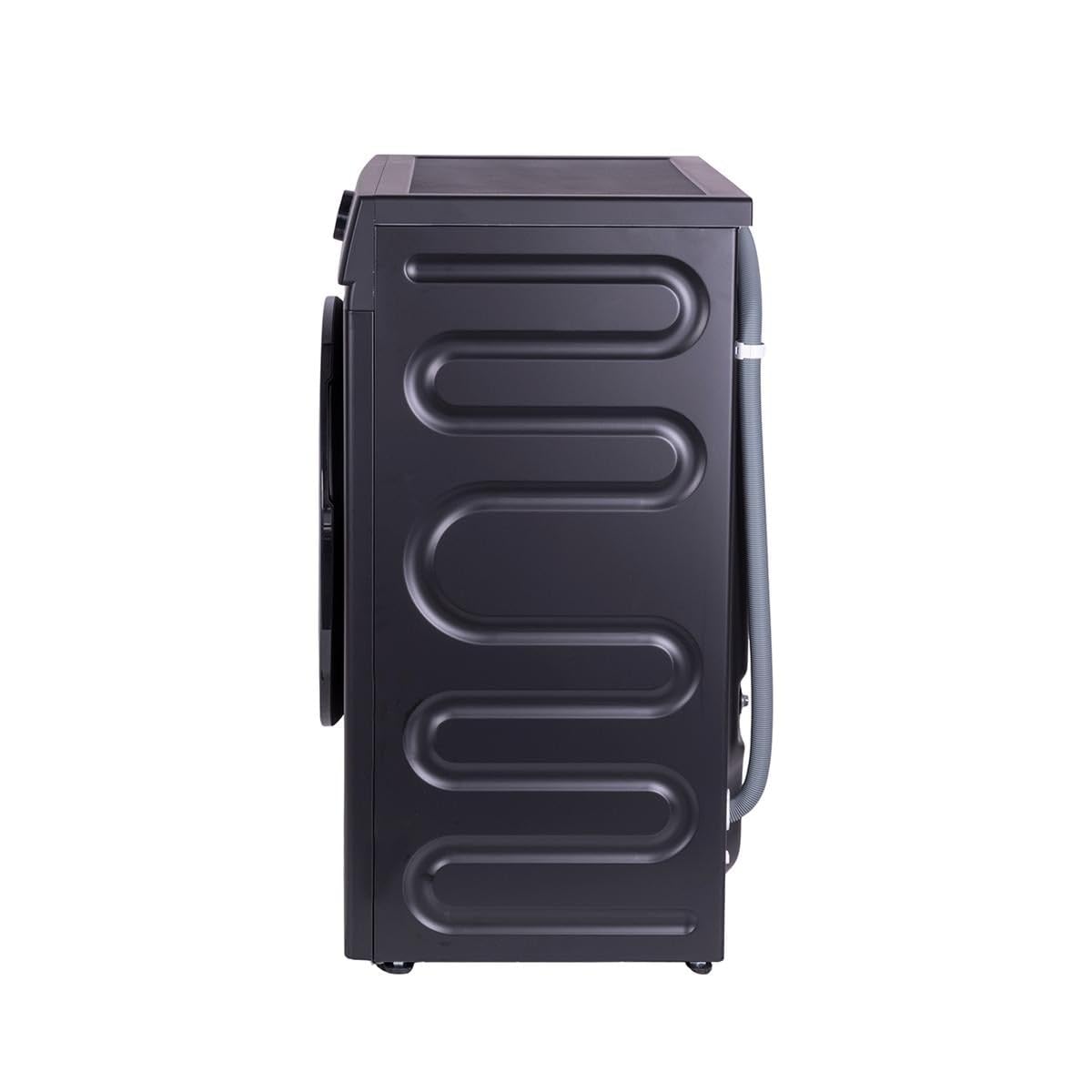Lavatrice Slim 8 Kg Classe energetica A Profondità 45 cm Centrifuga 1200 giri con Funzione Vapore colore Nero - 4022359