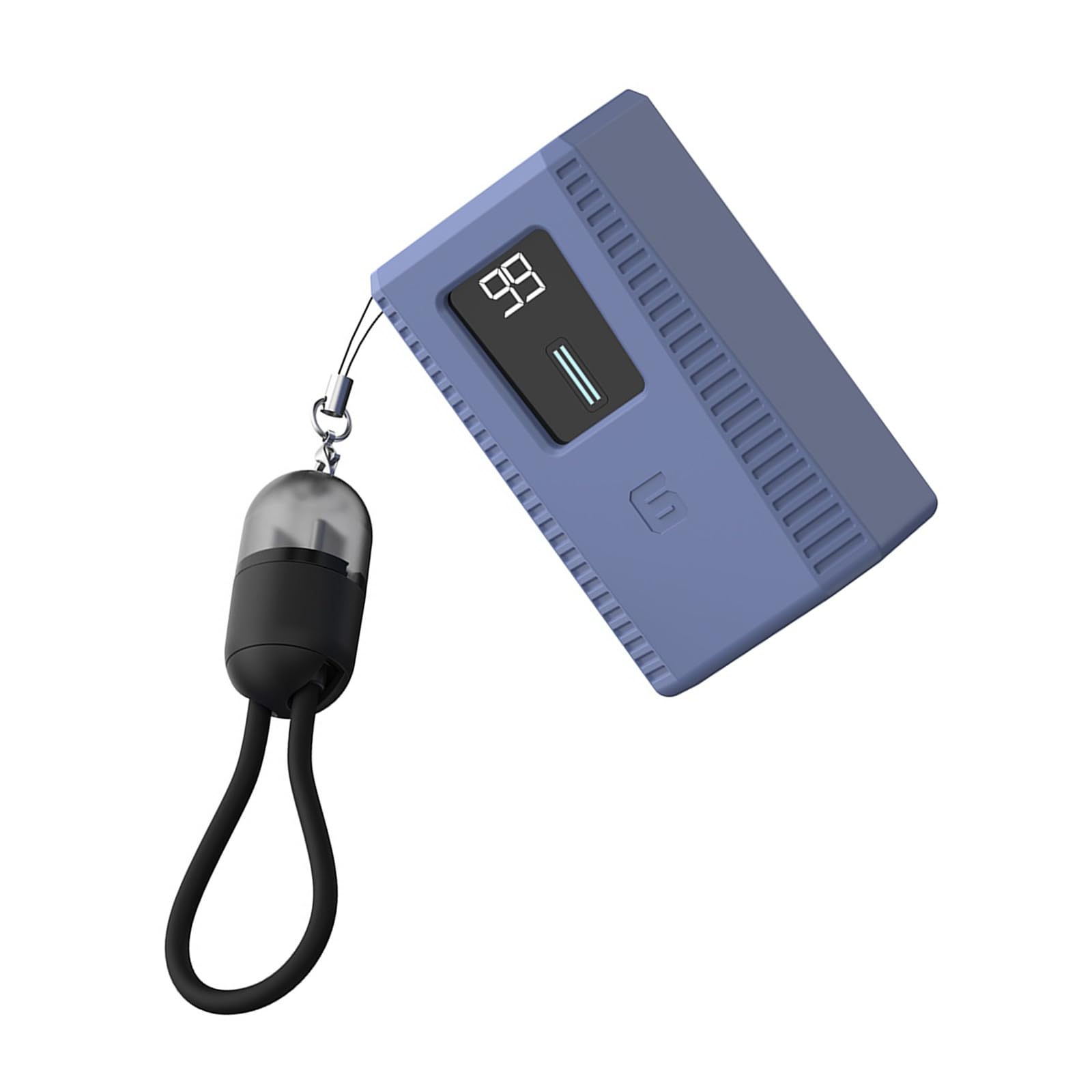 QMQJIA Silicone Power Charging Case Antislip Charging Protector Silicone Case Holder Blue