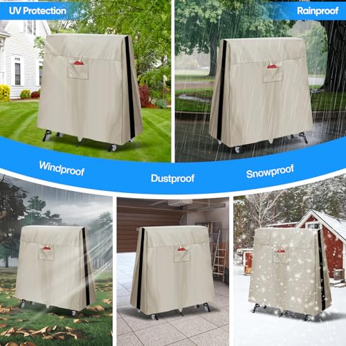 NEVERLAND Ping Pong Table Cover Table Tennis Cover Outdoor Waterproof - image 9