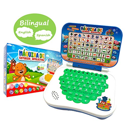 Spanish Letters, Numbers, Colors, Shapes, First Words Learning Toys Kit
