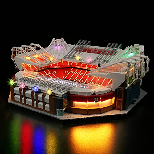 LDB SHOP LED Beleuchtungsset für Lego 10272 Bausteinen Modell, LED Licht-Set Kompatibel mit Lego Old Trafford Manchester… – Bild 8