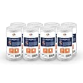 Aquaboon 5 Micron 10x4.5 Water Filter Replacement - Whole House Water Filtration - String Water Filter Matches PSE1800, PC40, SWC-45-1005, WP5BB97P (8 Pack)