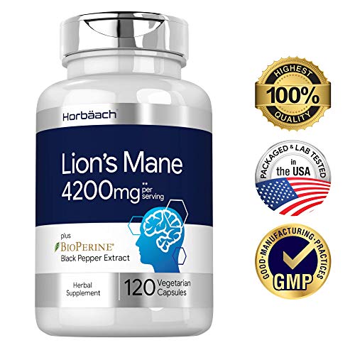 Horbaach Lions Mane Mushroom Capsules - Image 5