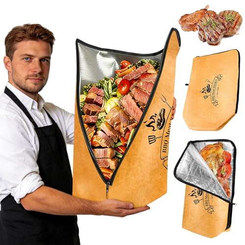 Manta BBQ para carne, bolsa aislante reutilizable 21 pulg miniatura 1