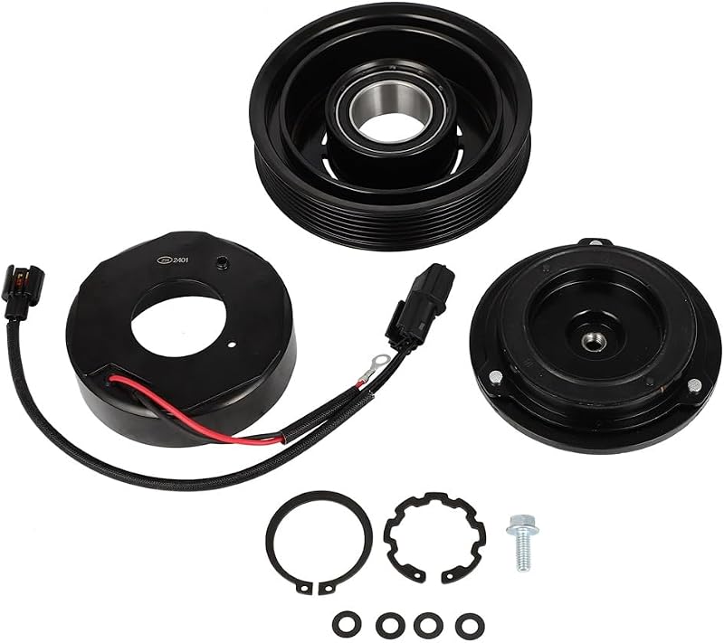 Embreagem do compressor de ar-condicionado ECCPP para Hyundai Kona 1.6L 2018 a 2021 – 1 unidade