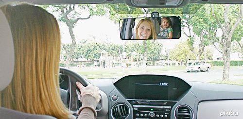 Pikibu P111906 Family Car Mirror By Pikibu® - A Better Way To See Your Kids. View All Your Children And Your Blind Spots thumb #1