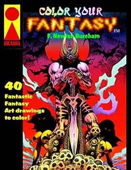 Paperback Color Your Fantasy Book