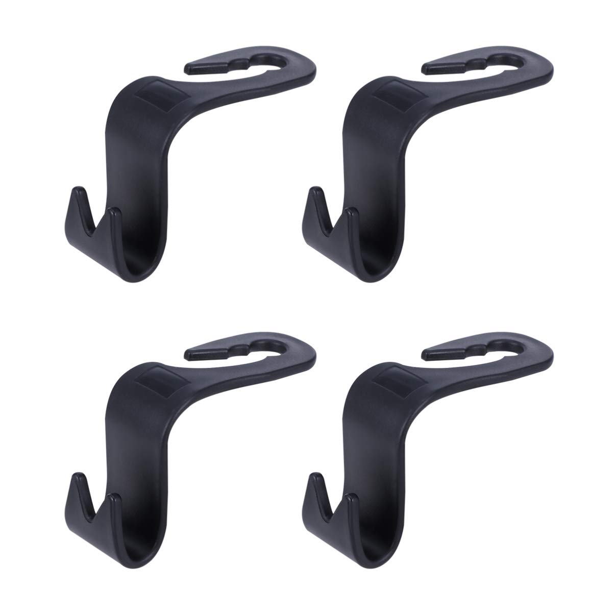 4pcs Holder Hook S Hook Car Storage Hooks Hitch Shackle Auto Headrest Hooks Organizer Hooks Car Headrest Hooks Headrest Hanger Hook Vehicle Back Hook Car Hooks Bracket Invisible
