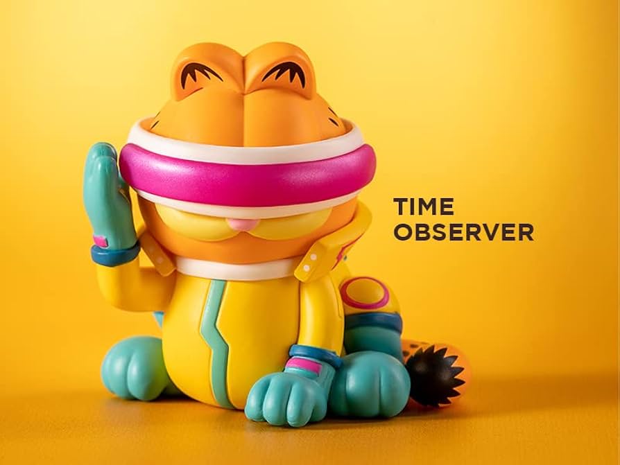 Amazon | POP MART GARFIELD FUTURE FANTASY シリーズ PVC&ABS製