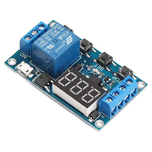 Image of Robocraze DC 6V To 30V One Way Relay Module Delay Power Off Disconnection Trigger Delay Cycle Timing Circuit Switch