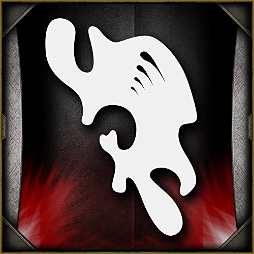 Handy #2 AirSick Airbrush Stencil Template