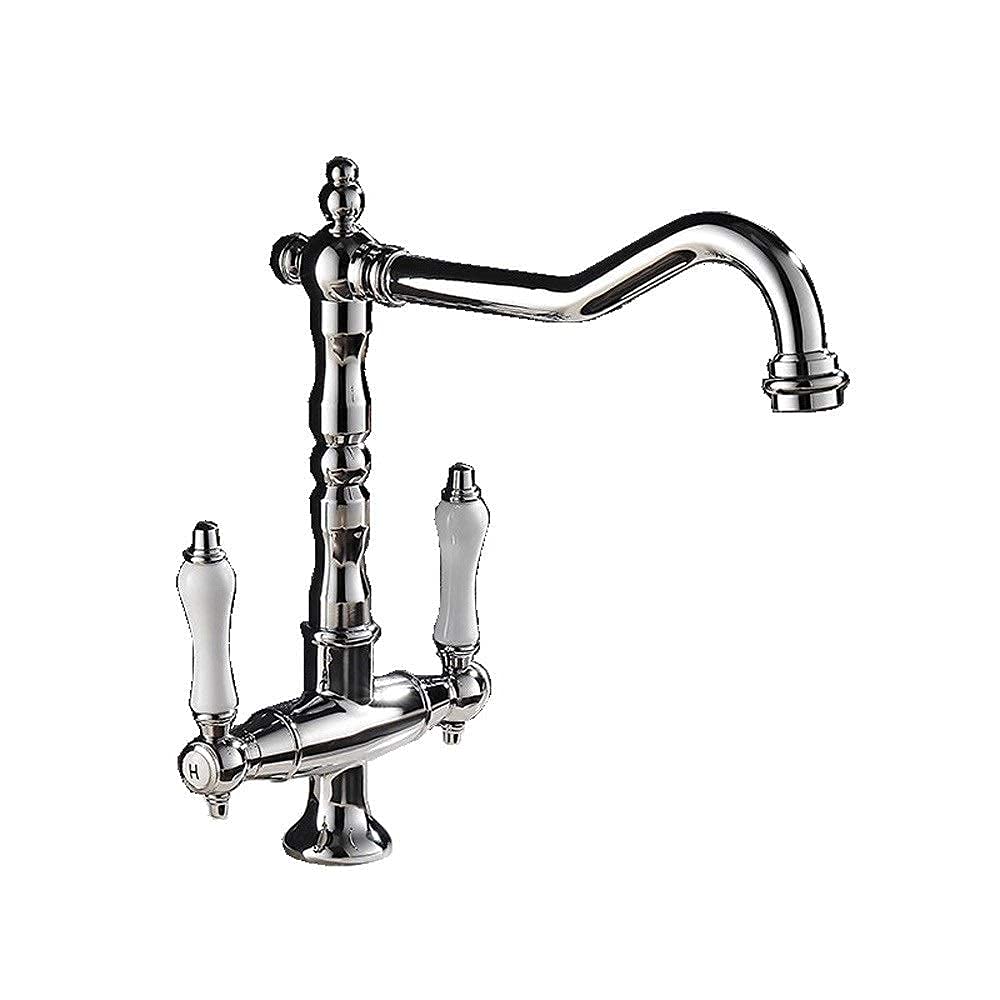Grifo de agua caliente y fría con rotación completa para maximizar el espacio 7