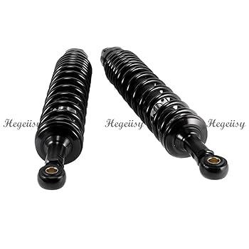Hegeiisy ユニバーサルリアサスペンション(340mm, 茶色) Amazon | Hegeiisy ユニバーサルATVクワッドダート用 8mm