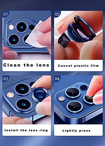 GIOPUEY Pellicola Fotocamera per iPhone 13 PRO