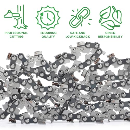 BYANE 20-Inch Carbide Chainsaw Chain