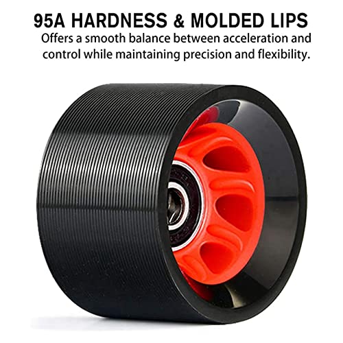 Roues de roller quad 95A pour rénover et stabiliser vos patins - 3