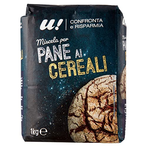 U! Confronta e Risparmia Miscela per Pane Ai Cereali, 1kg