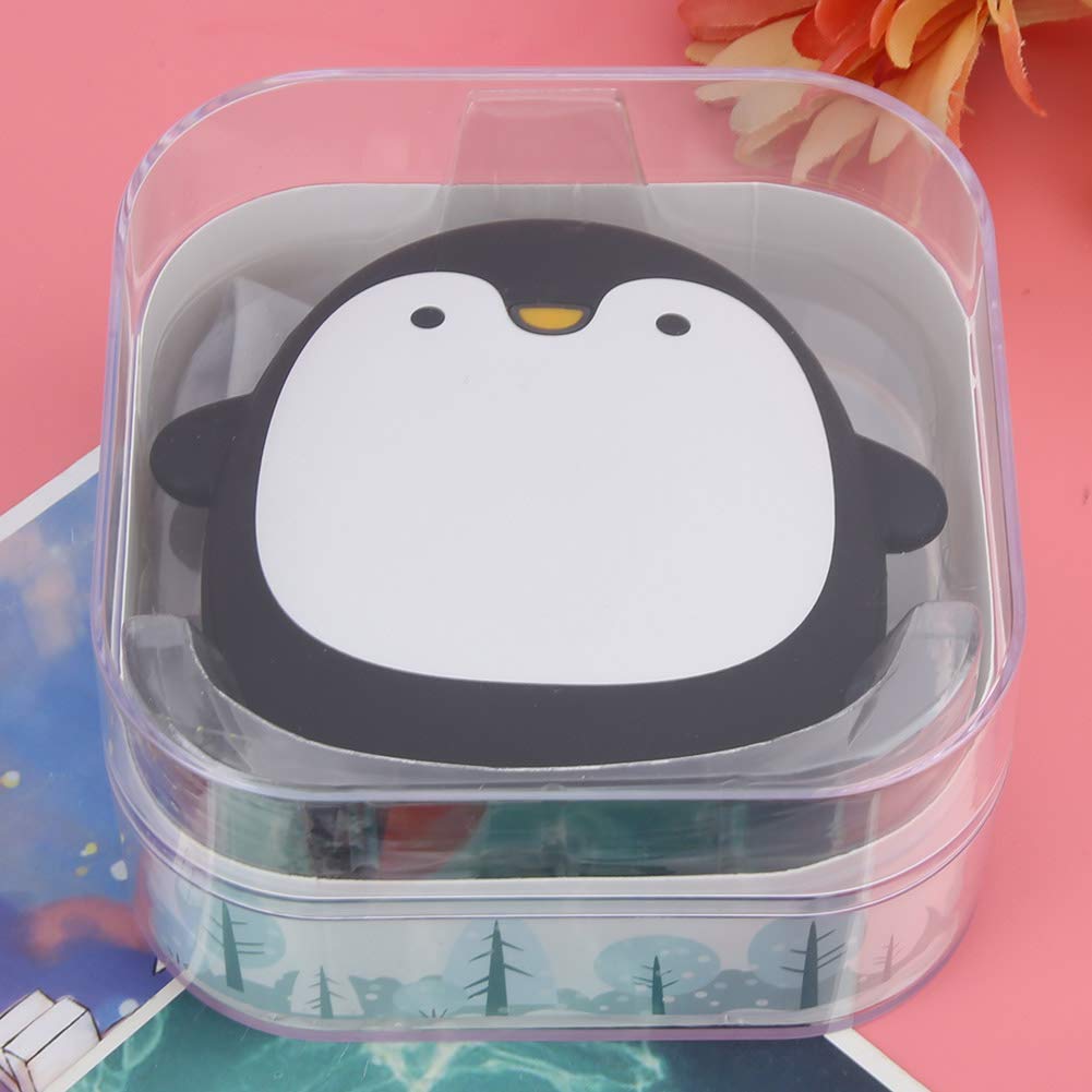 2 w 1 Przenośny ładny Kształt Zwierząt USB Akumulator Ogrzewacz do Rąk Mini Power Bank do Użytku Domowego!(Pingwin)