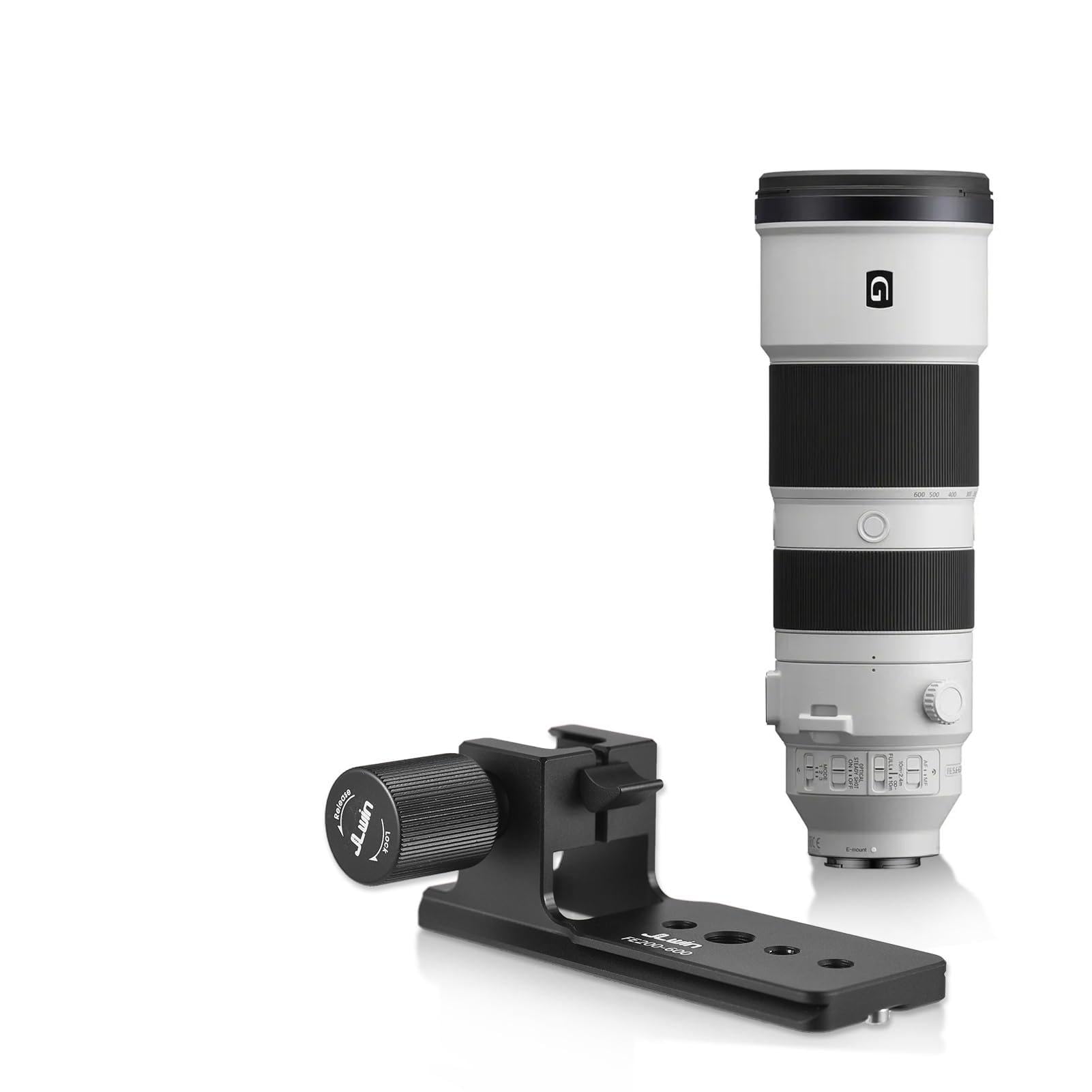 Soporte de trípode para lente FE200-600mm en aluminio 7