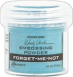 Ranger WEP48039 Wendy Vecchi Embossing Powder .50 oz, Forget-Me-Not