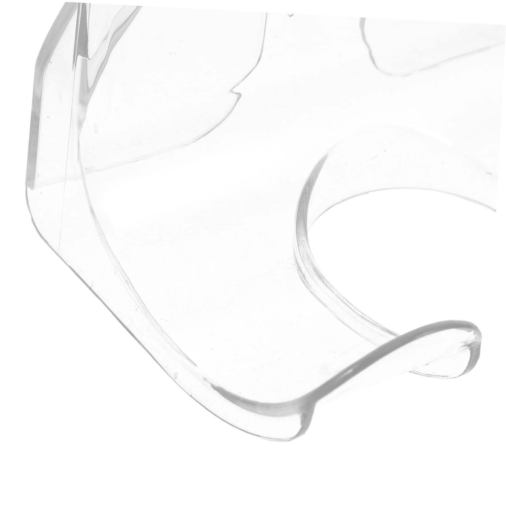 Beatifufu Stable Hair Dryer -Mounted No Hole Plastic Hair Dryer Holder for Bedroom Bathroom