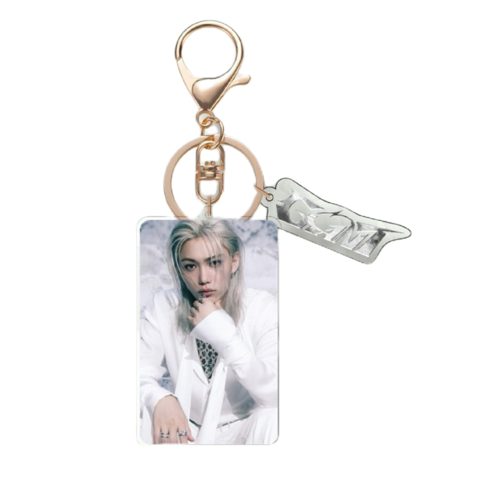 Stray Kids Keychain with GIANT Album Charm for STRAY, 2024 GIANT Album Merch Merchandise SKZ Backpack Pendant