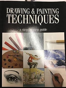 Paperback Drawing & Painting Techniques (A Step-by-Step Guide) Book