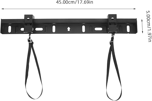 Miniatura 2 de Soporte de pared para televisores, construcción de hierro resistente, fácil instalación, opciones telescópicas y fijas, soporte de pared confiable