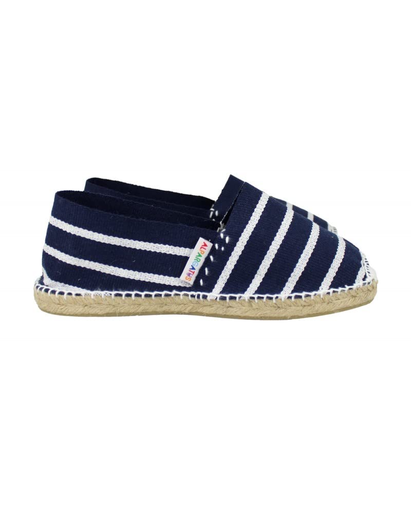 Alpargatas Unisex con Diseño de Rayas - Hechas a Mano en España