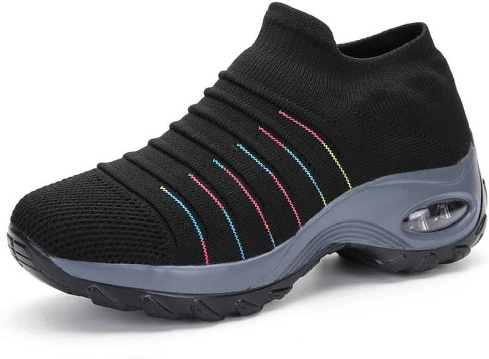 Chaussures De Running Femme Légères Et Respirantes – Semelle Souple, Tige En Maille, Pour Sport Et Quotidien