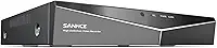 SANNCE Gravador DVR AHD1080P de 16 canais com função de alerta de e-mail e detecção de movimento, sem HDD e câmera incluídos