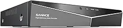 SANNCE Gravador DVR AHD1080P de 16 canais com função de alerta de e-mail e detecção de movimento, sem HDD e câmera incluídos