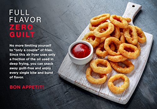 image for Chefman Digital 3.6 Quart Touch Screen Air Fryer Oven w/ Space Saving 