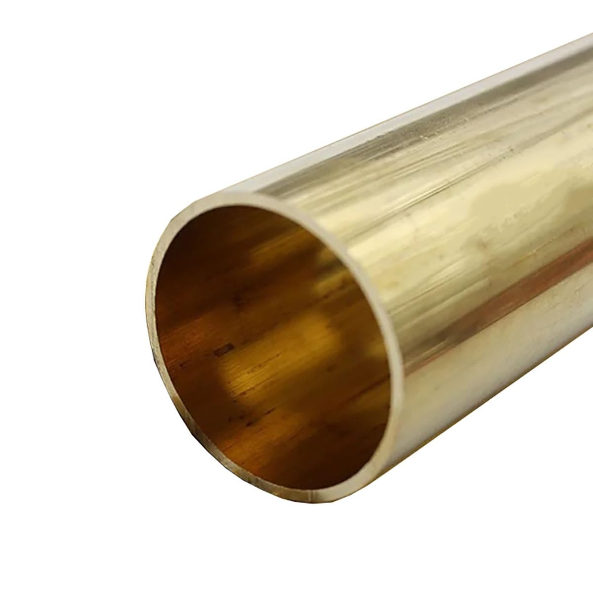 Produktbild von Messingrohr 27x1x200 Mm – Hochwertiges Industriemetall Für Modellbau, Basteln & Hobby, Verschiedene Durchmesser (10–40 Mm) Wählbar