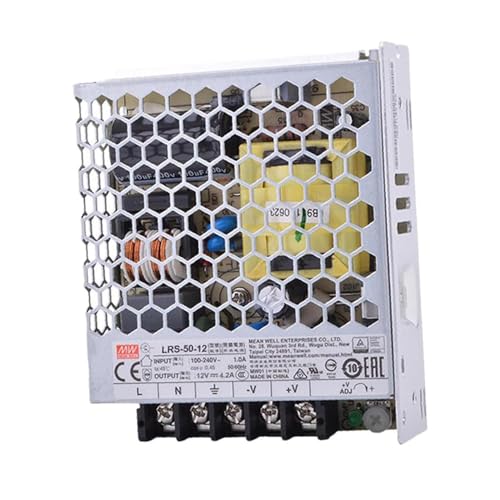 Mean Well LRS-50-12 Switching Power Supply, Single Output, 12V, 4.2A, 50.4W, 3.9
