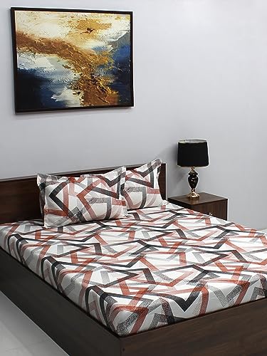Raymond Home Jazzy Cotton Rich 120 TC Double Bedsheet with 2 Pillow Covers (B0CDC4MHRF) Amazon Price History, Amazon Price Tracker